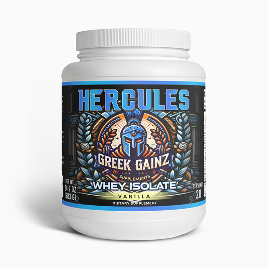 Hercules Whey Protein Isolate (Vanilla)