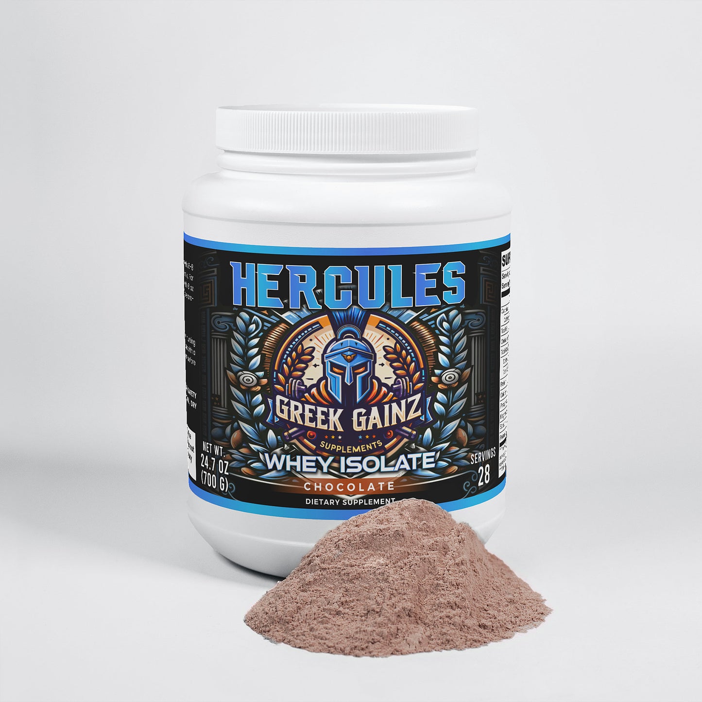 Hercules Whey Protein Isolate (Chocolate)