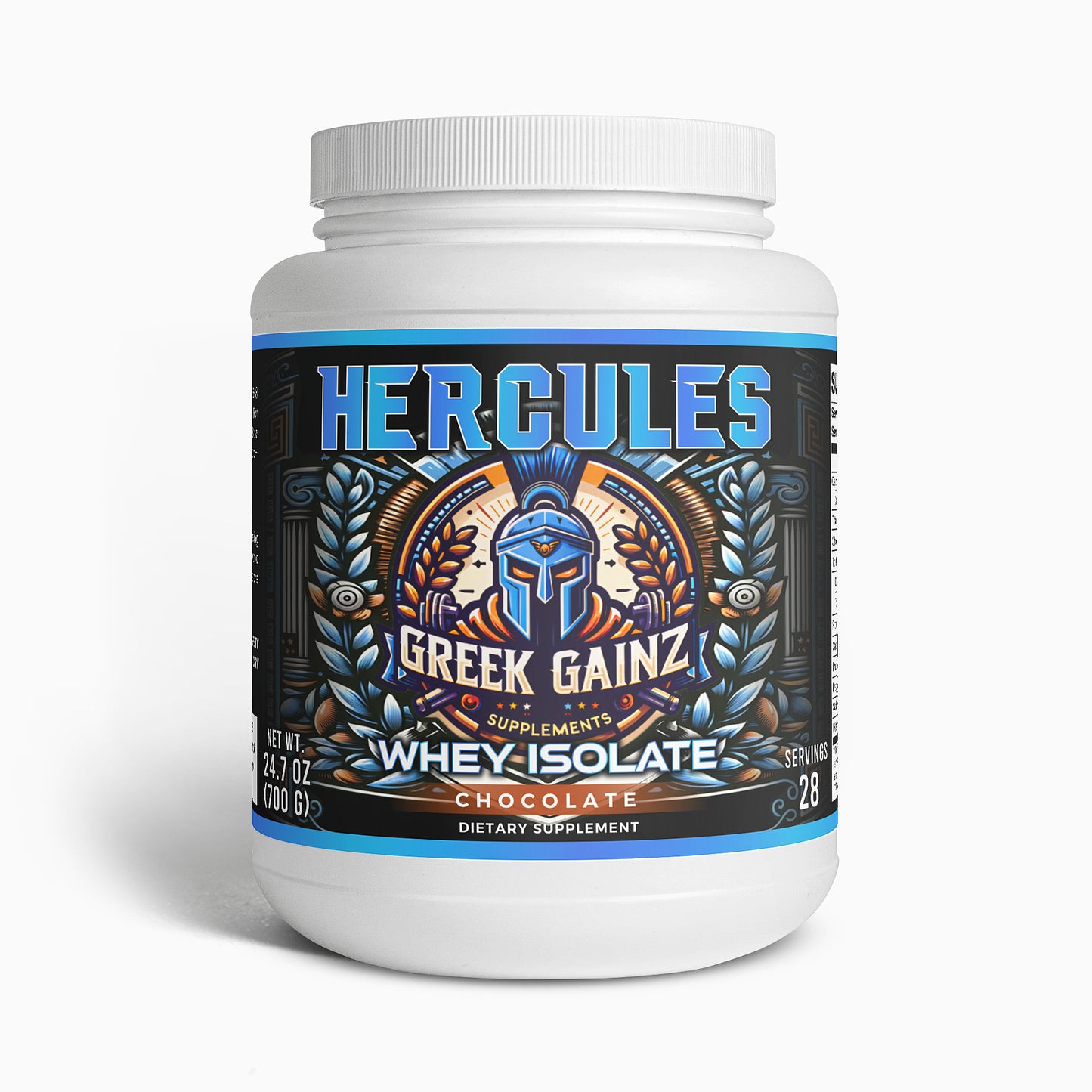 Hercules Whey Protein Isolate (Chocolate)