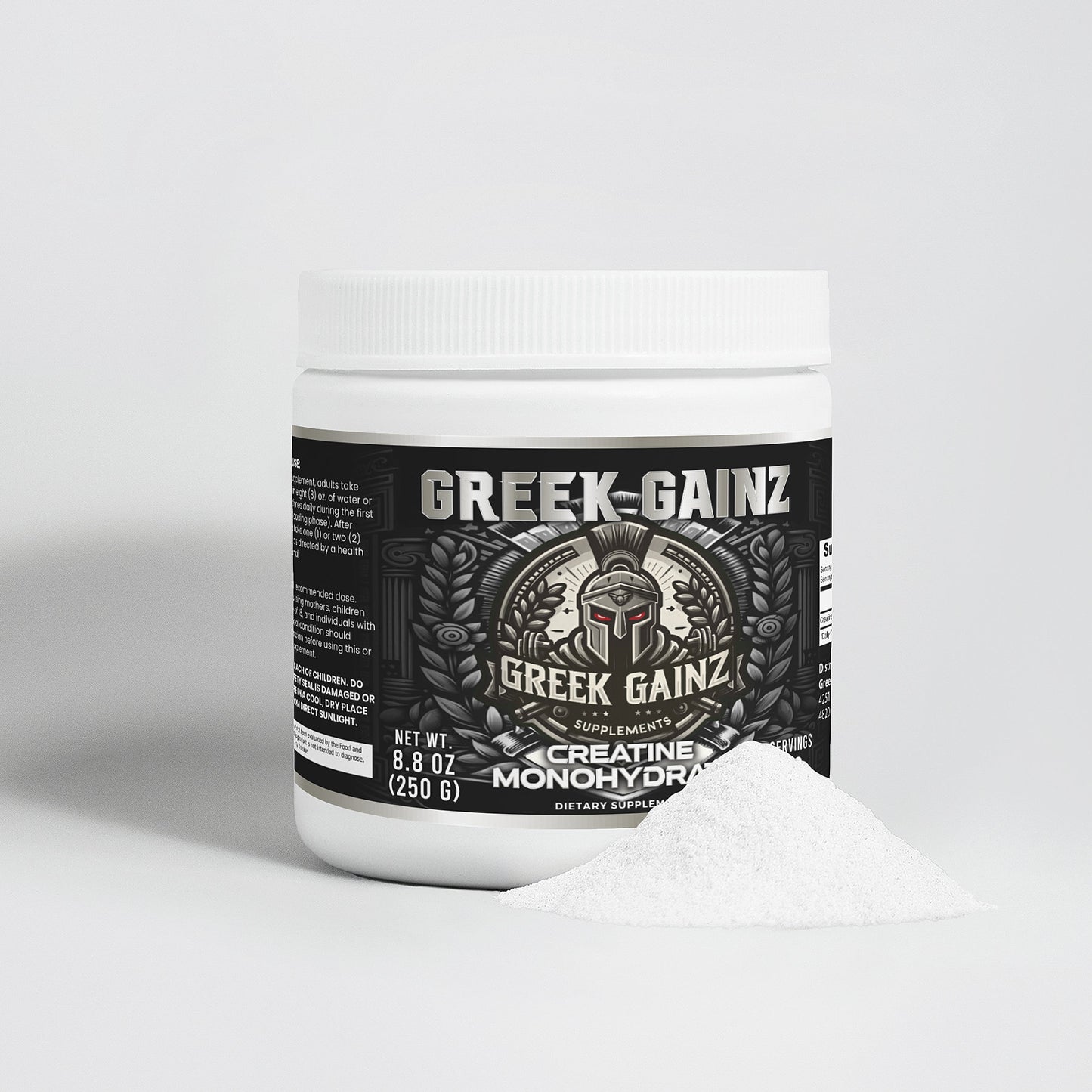 Greek Gainz: Creatine Monohydrate